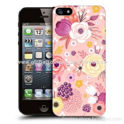 TPU Cases for New iPhone 5, Coral Floral, OEM Orders Welcomed